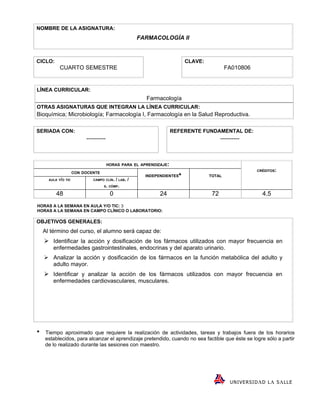 Farmacologia 2