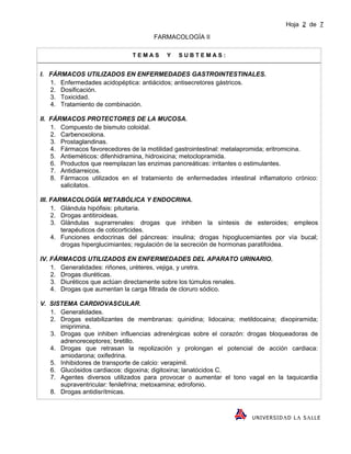 Farmacologia 2