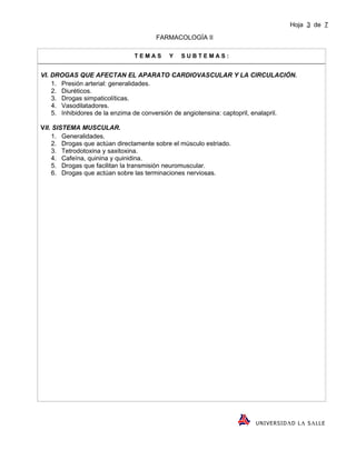 Farmacologia 2