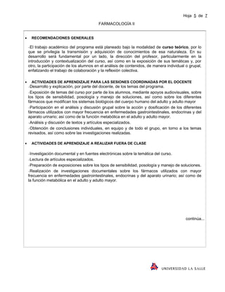 Farmacologia 2