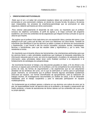 Farmacologia 2