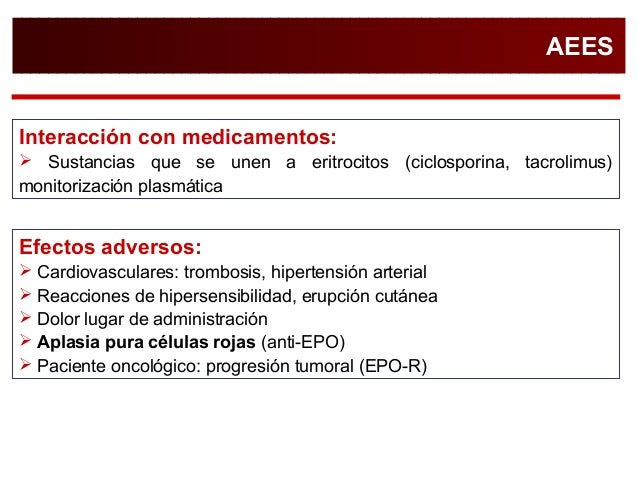 Farmacología del tratamiento de la anemia. Dr Pavía. Jaca 2016