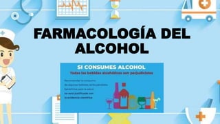 FARMACOLOGÍA DEL
ALCOHOL
 