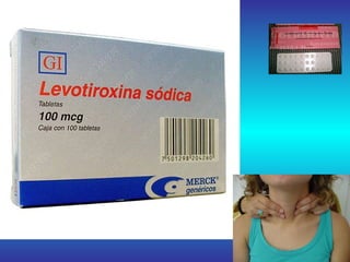 LEVOTIROXINA SÓDICA (Tiroxina sódica )
Indicaciones:
Hipotiroidismo.
Nombres Comerciales
Dexnon®, Levothroid®, Thyrax® y T...