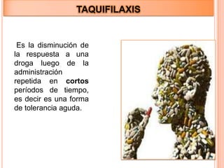 INDIOSINCRACIA 	Aproximadamente el 10% de los hombres de raza negra desarrollan una anemia hemolítica grave cuando son tratados con el antipalúdico primaquina, o con sulfas o analgésicos antipiréticos debido a un déficit genético de la enzima glucosa-6-fosfato deshidrogenasa en los eritrocitos. 