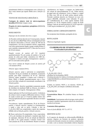 Farmacopeia 5 edição
