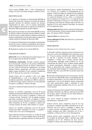 Farmacopeia 5 edição