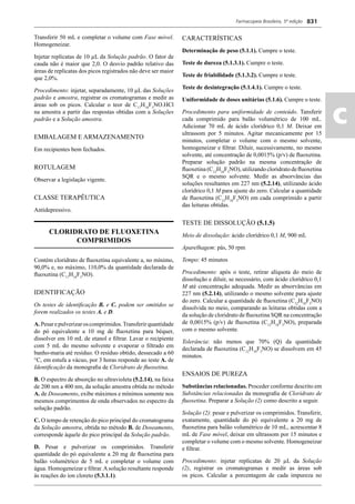 Farmacopeia 5 edição