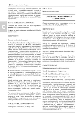 Farmacopeia 5 edição