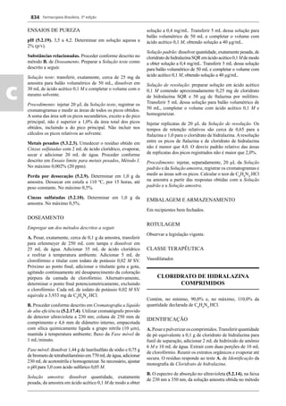 Farmacopeia 5 edição