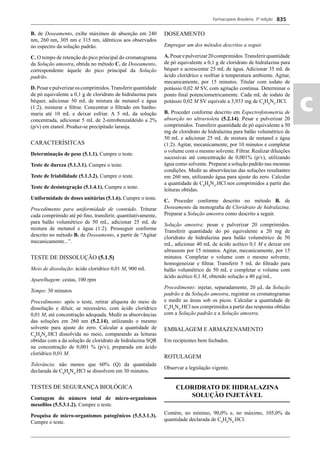 Farmacopeia 5 edição