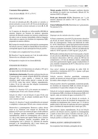 Farmacopeia 5 edição