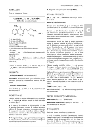 Farmacopeia 5 edição