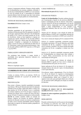 Farmacopeia 5 edição