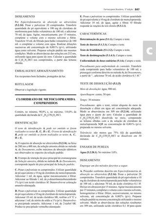 Farmacopeia 5 edição