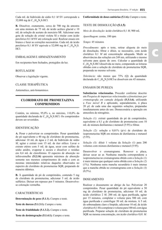 Farmacopeia 5 edição