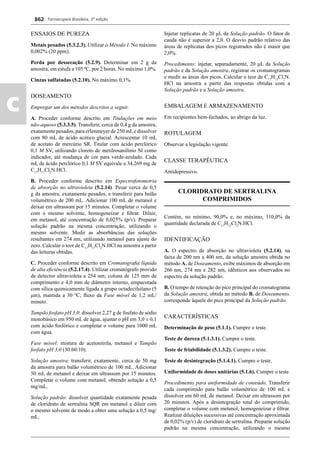 Farmacopeia 5 edição