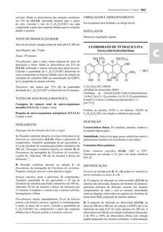 Farmacopeia 5 edição