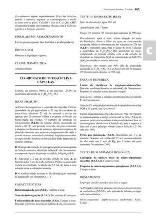 Farmacopeia 5 edição