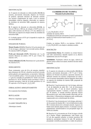 Farmacopeia 5 edição