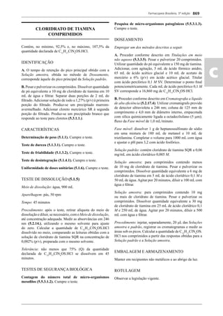 Farmacopeia 5 edição