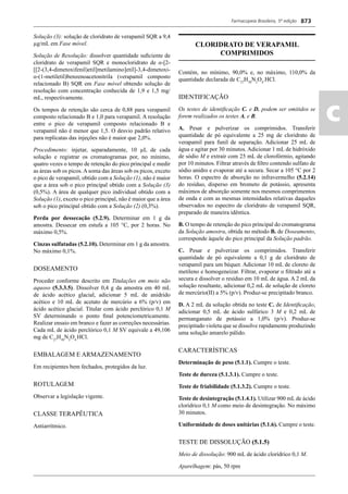 Farmacopeia 5 edição