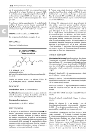 Farmacopeia 5 edição