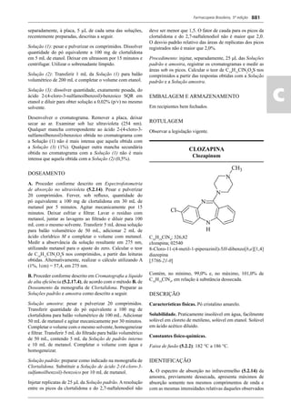 Farmacopeia 5 edição