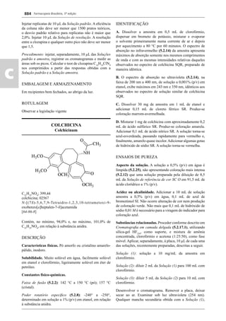 Farmacopeia 5 edição