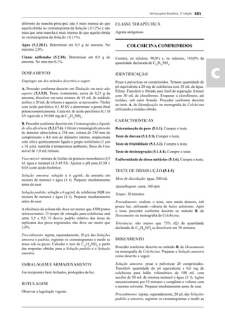 Farmacopeia 5 edição