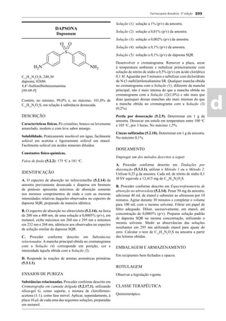 Farmacopeia 5 edição