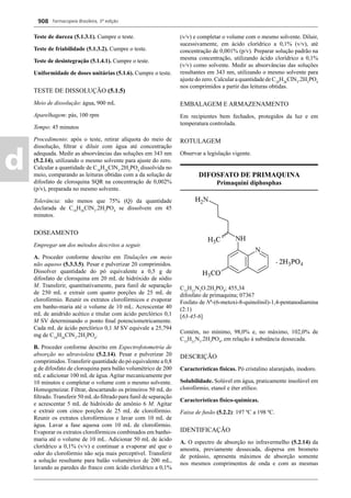 Farmacopeia 5 edição