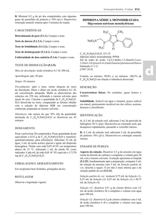 Farmacopeia 5 edição
