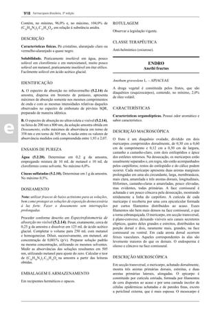 Farmacopeia 5 edição