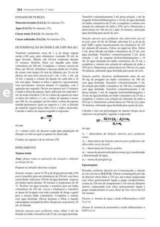 Farmacopeia 5 edição