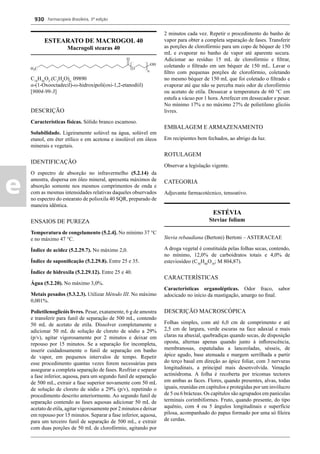 Farmacopeia 5 edição