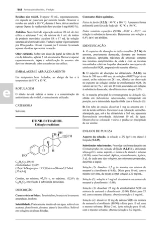 Farmacopeia 5 edição