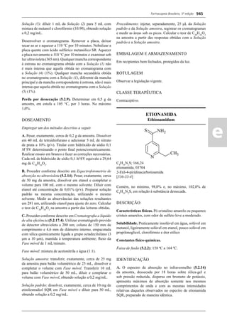 Farmacopeia 5 edição