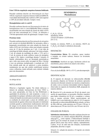 Farmacopeia 5 edição