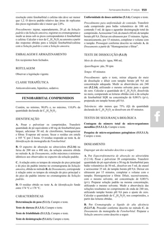 Farmacopeia 5 edição