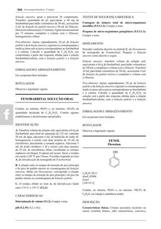 Farmacopeia 5 edição