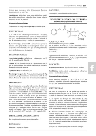 Farmacopeia 5 edição