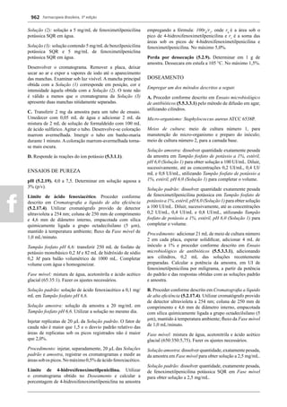 Farmacopeia 5 edição