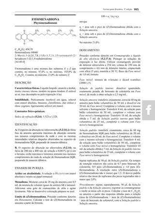 Farmacopeia 5 edição