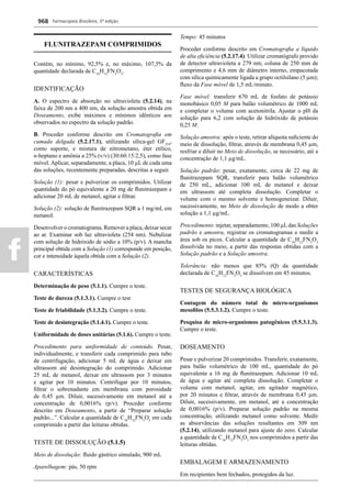 Farmacopeia 5 edição