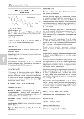 Farmacopeia 5 edição