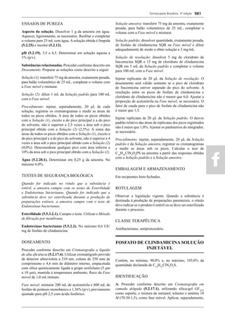 Farmacopeia 5 edição