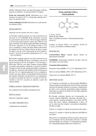 Farmacopeia 5 edição