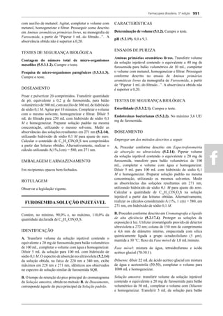 Farmacopeia 5 edição