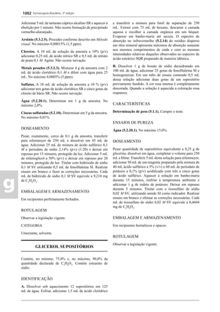 Farmacopeia 5 edição